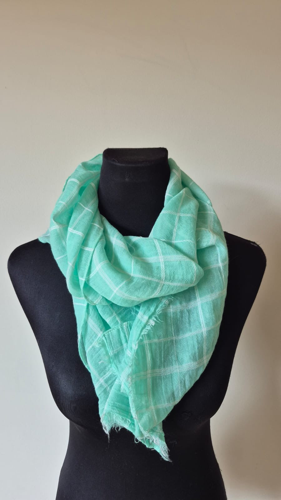 Green Simple Scarf