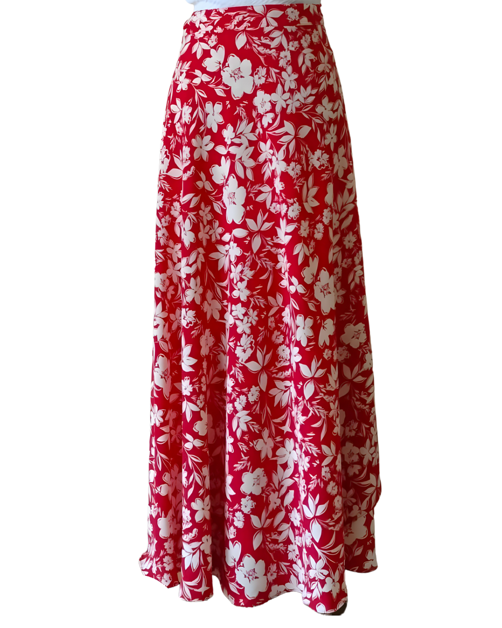Crimson & White Floral
