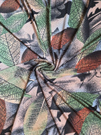 Warm Leafy Print