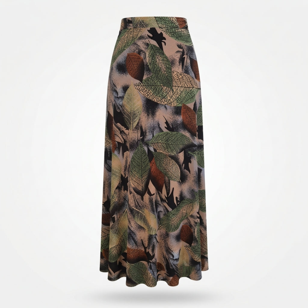 Warm Leafy Print