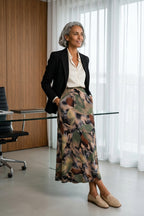 Warm Leafy Print