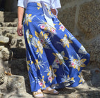 Blue and Yellow Floral