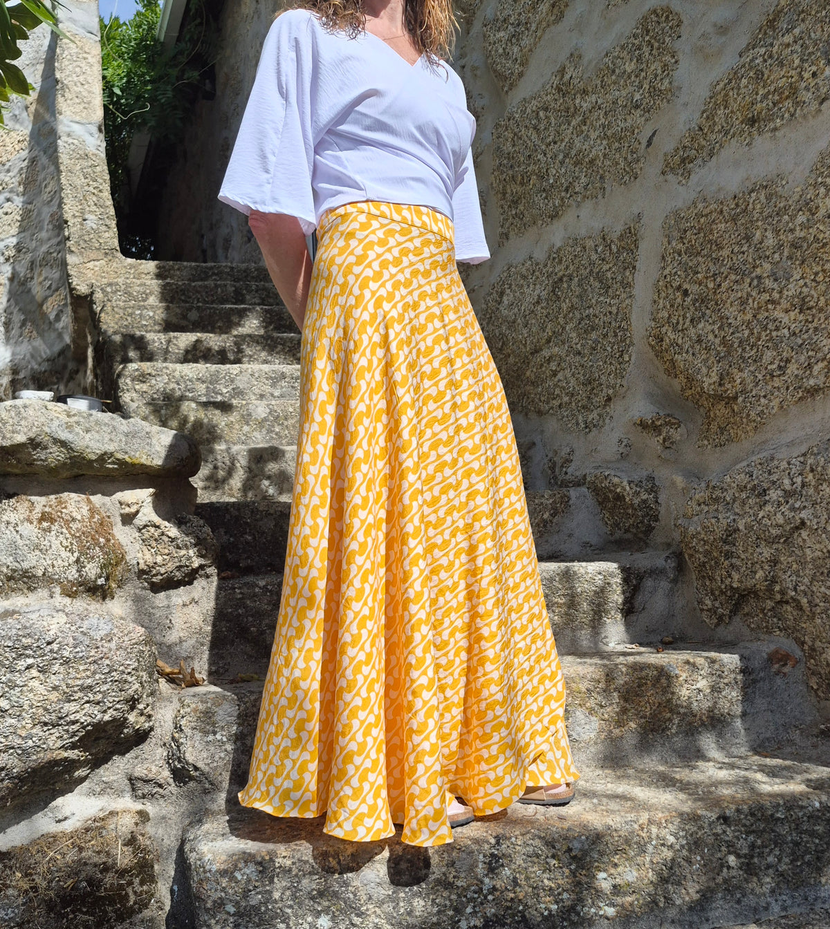Bright Yellow Speckled