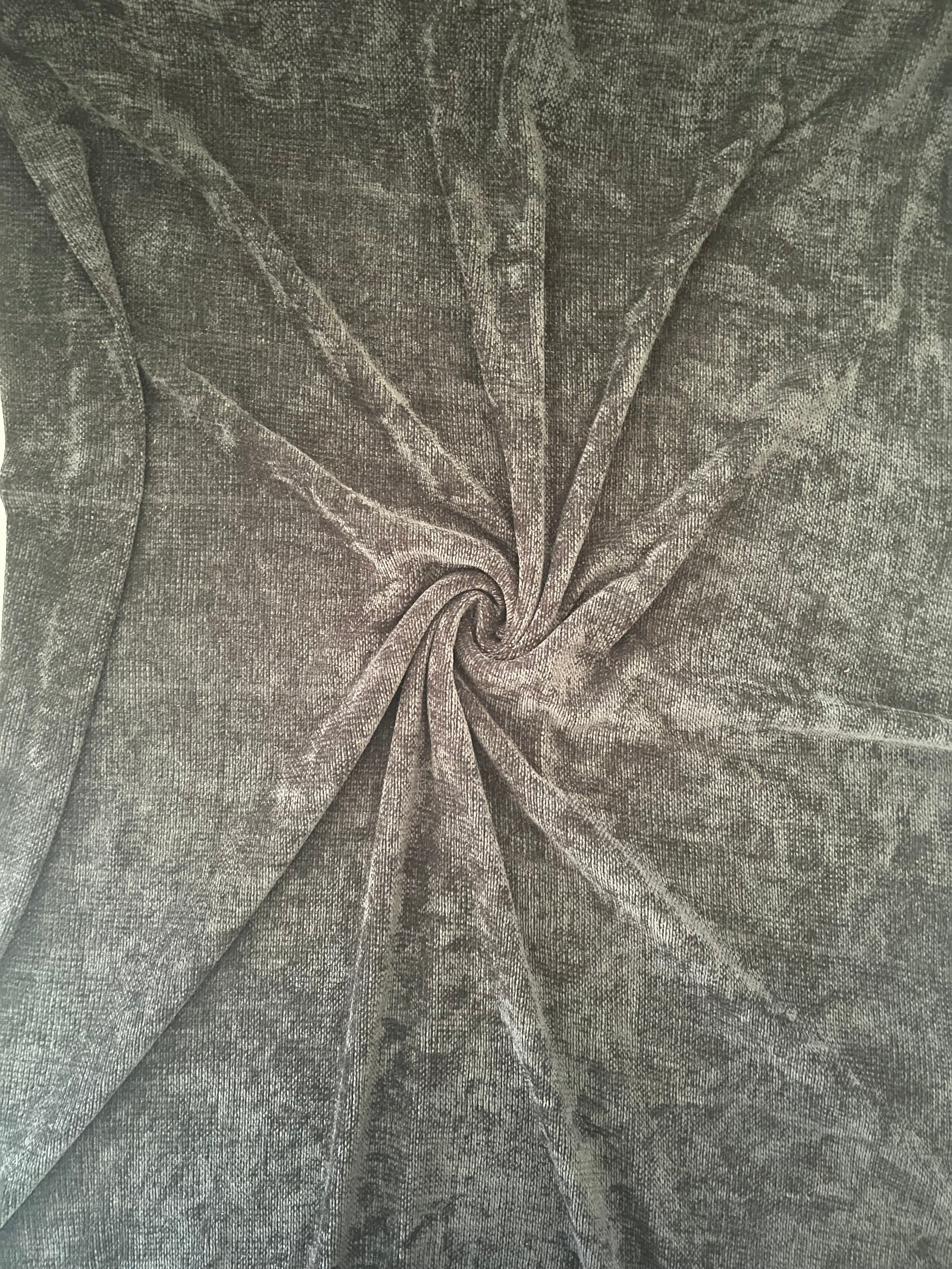 Black Chenille Over Top