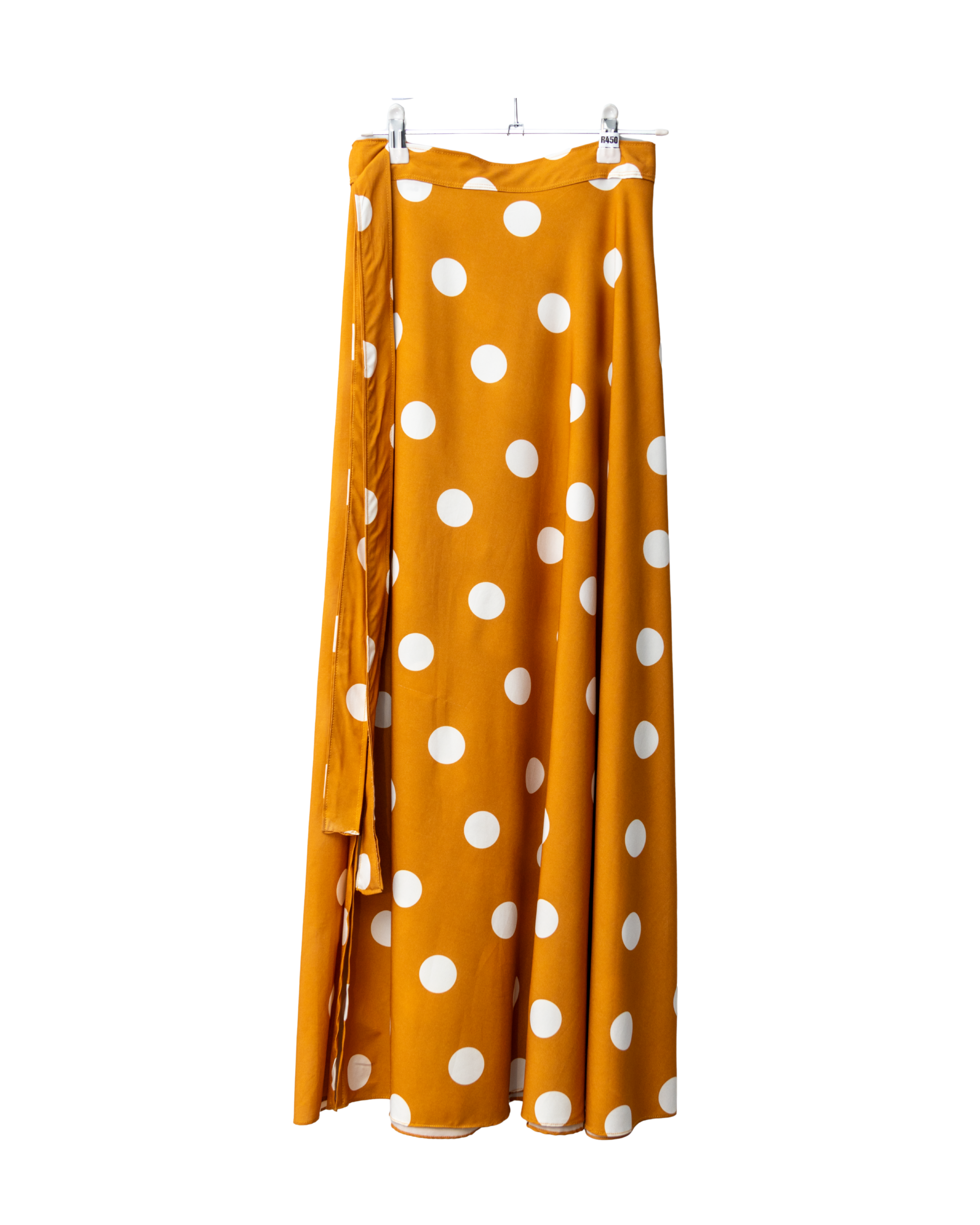 Copper Mustard Polka Dot