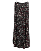 Black & Red Botanical Print