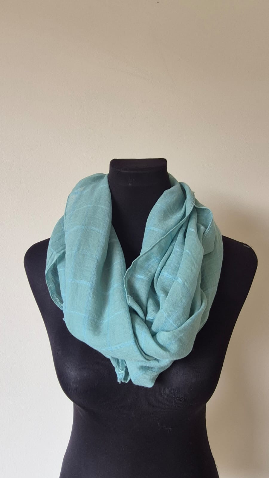 Teal Simple Scarf
