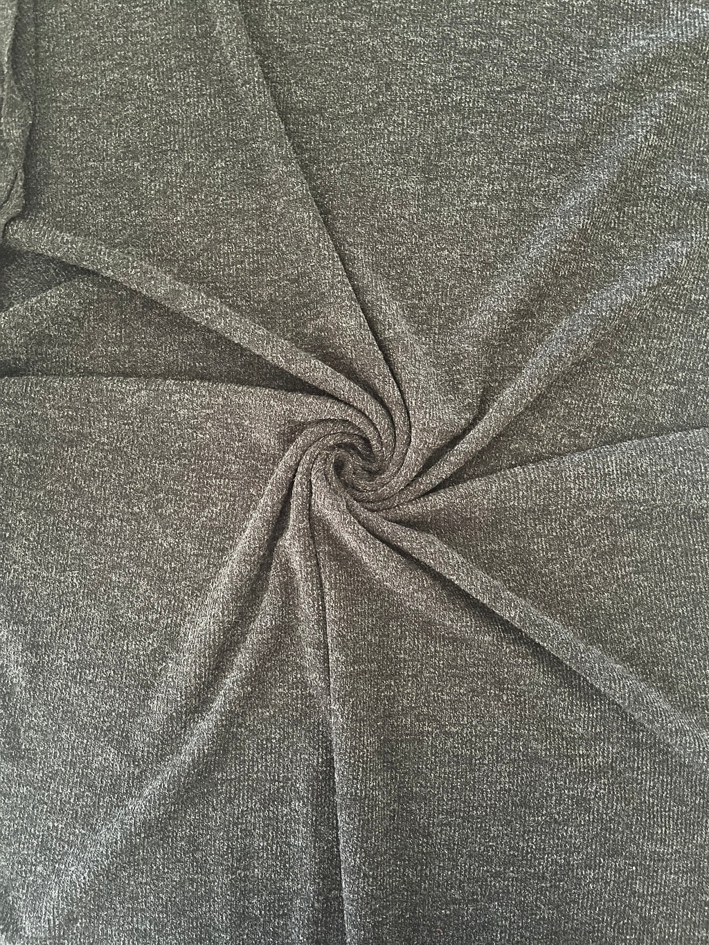Dark Grey Knit Over Top