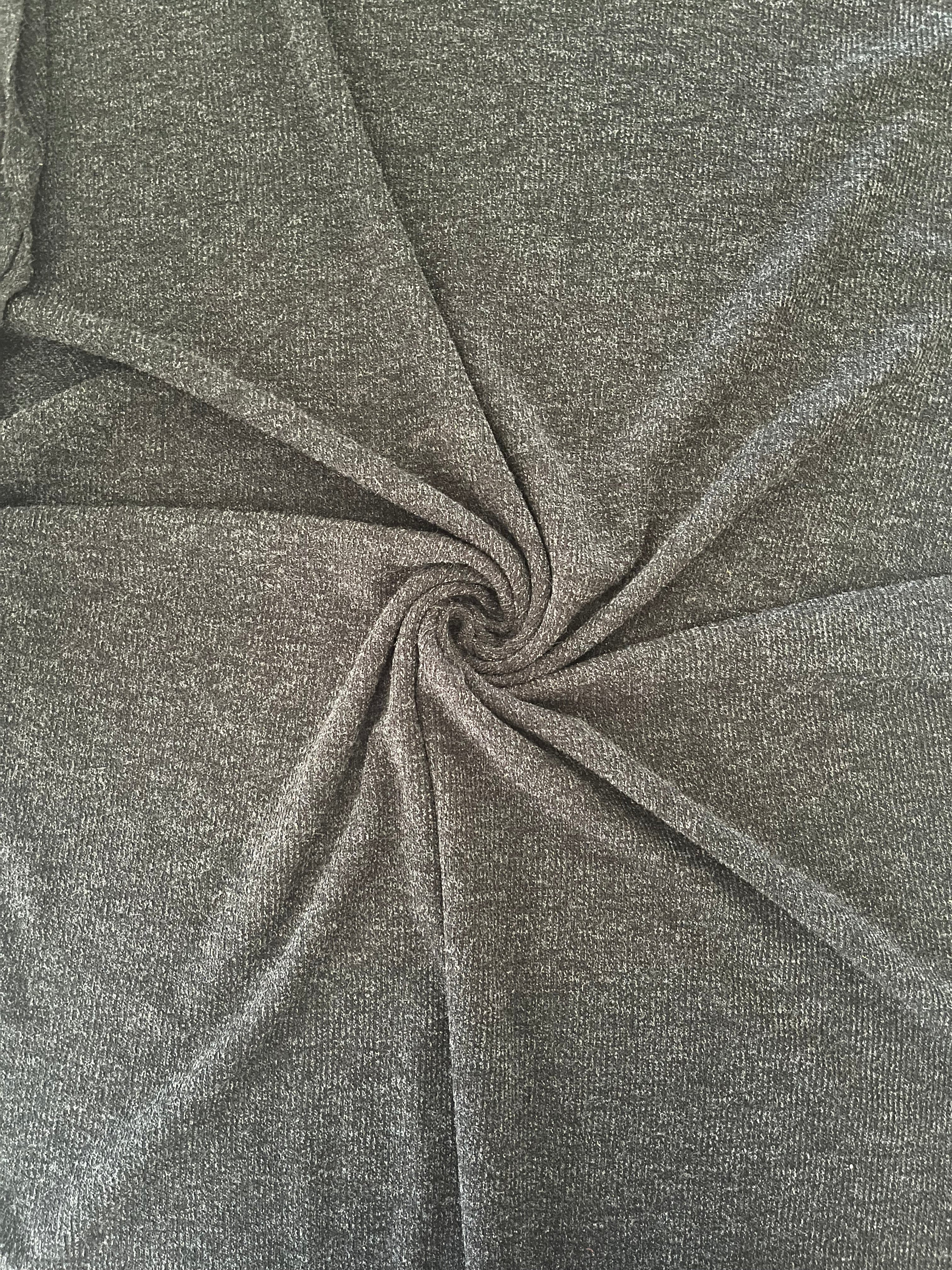 Dark Grey Knit Over Top
