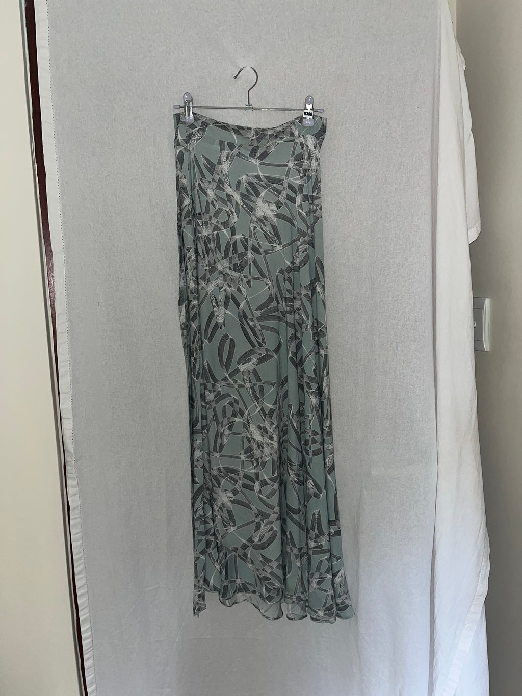 Teal Abstract Print