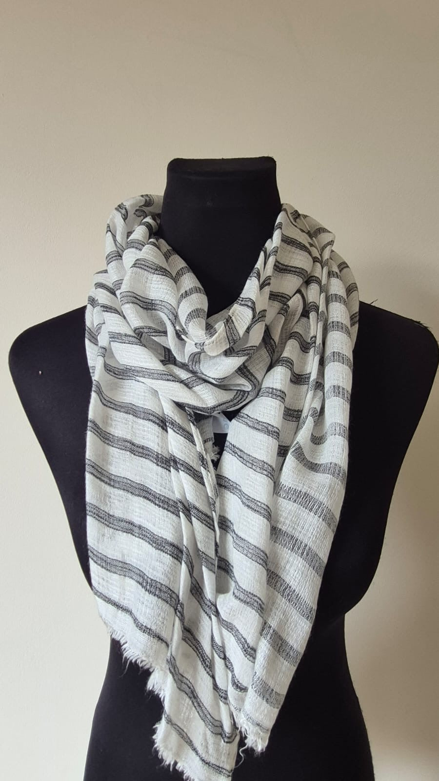Striped Simple Scarf
