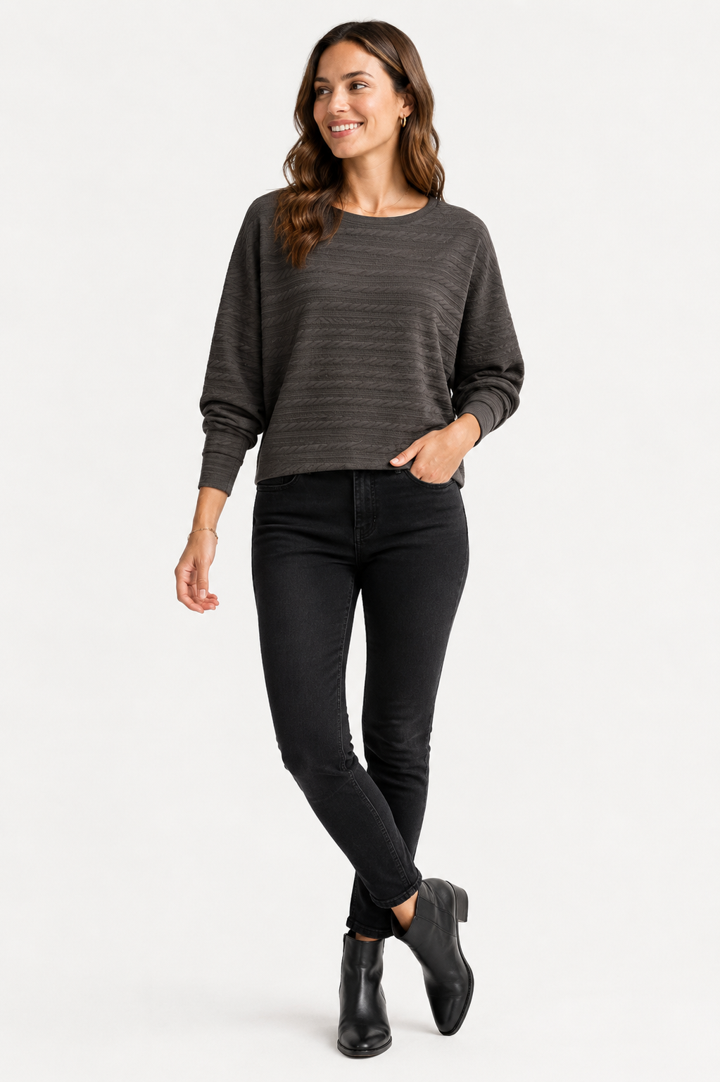 Black Jersey Over Top