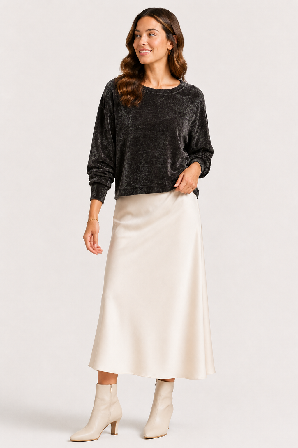 Black Chenille Over Top