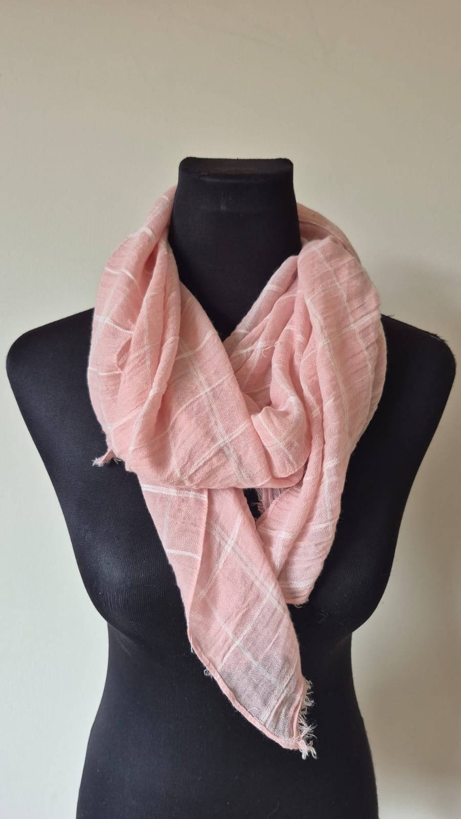Pink Simple Scarf