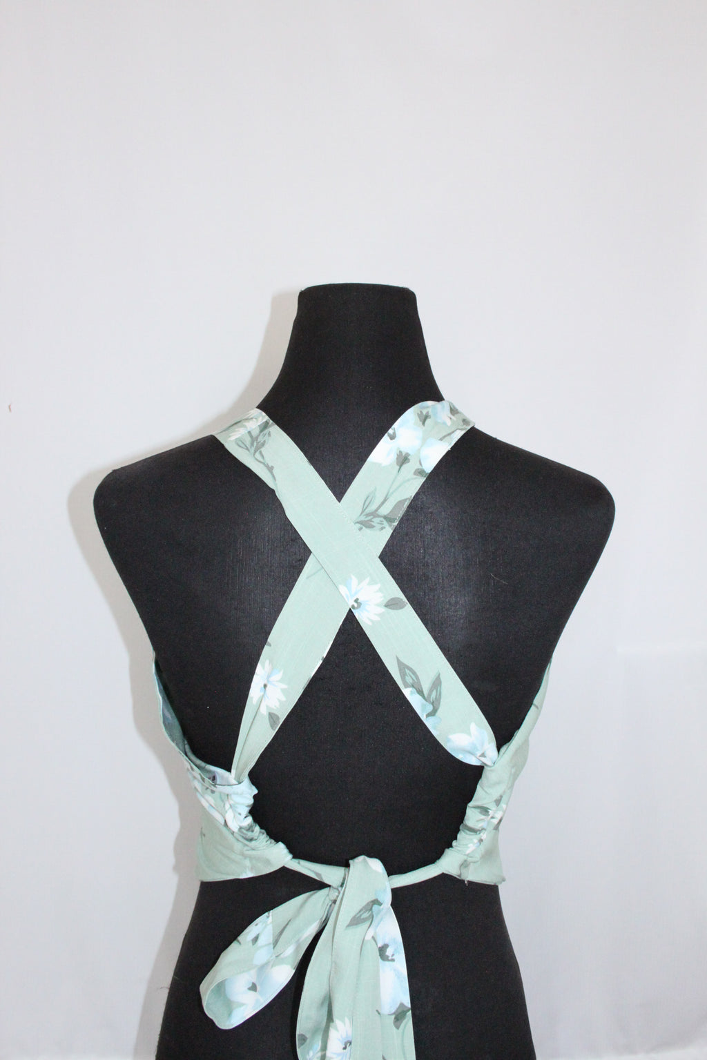 Pastel Green Floral - Top