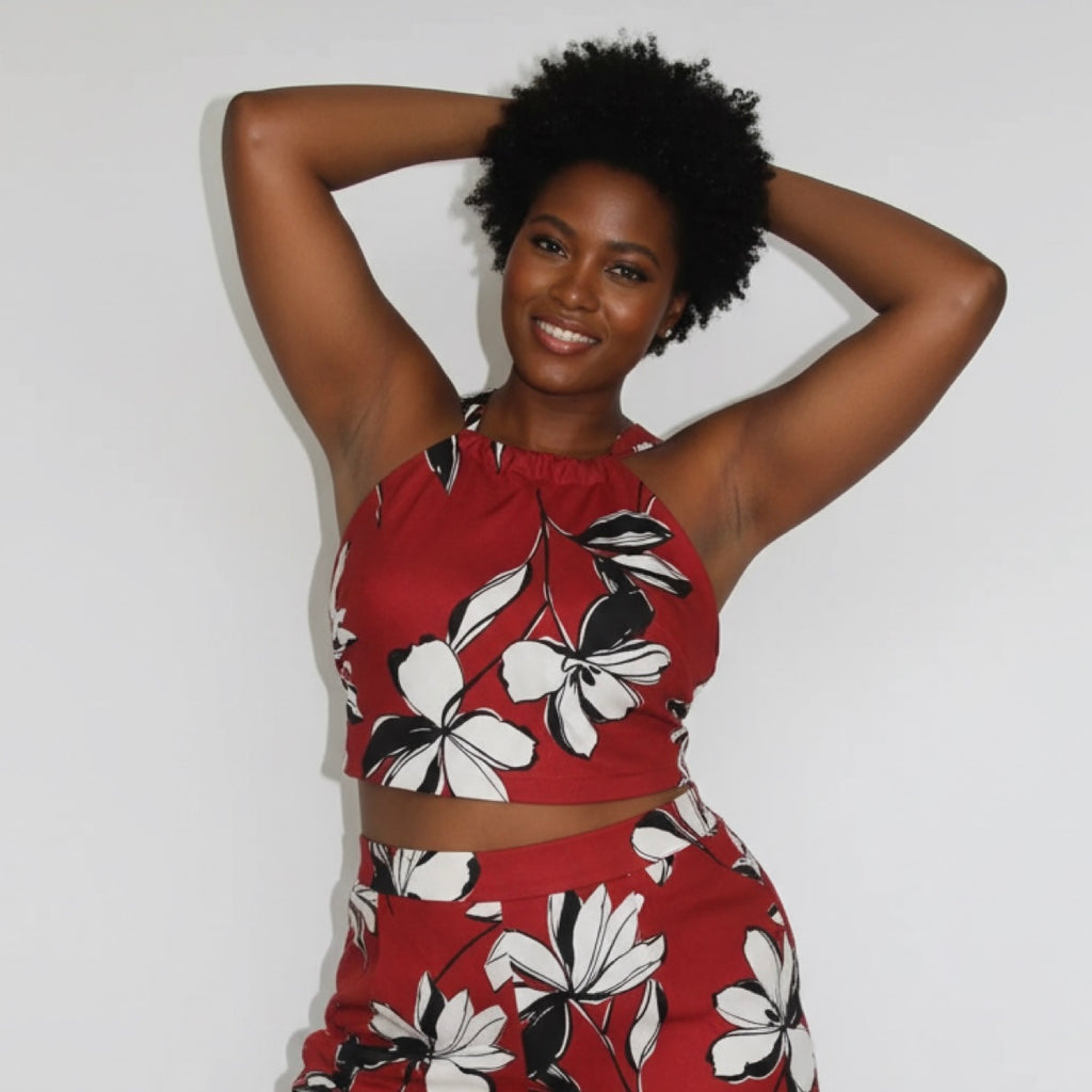 Scarlet Floral - Top