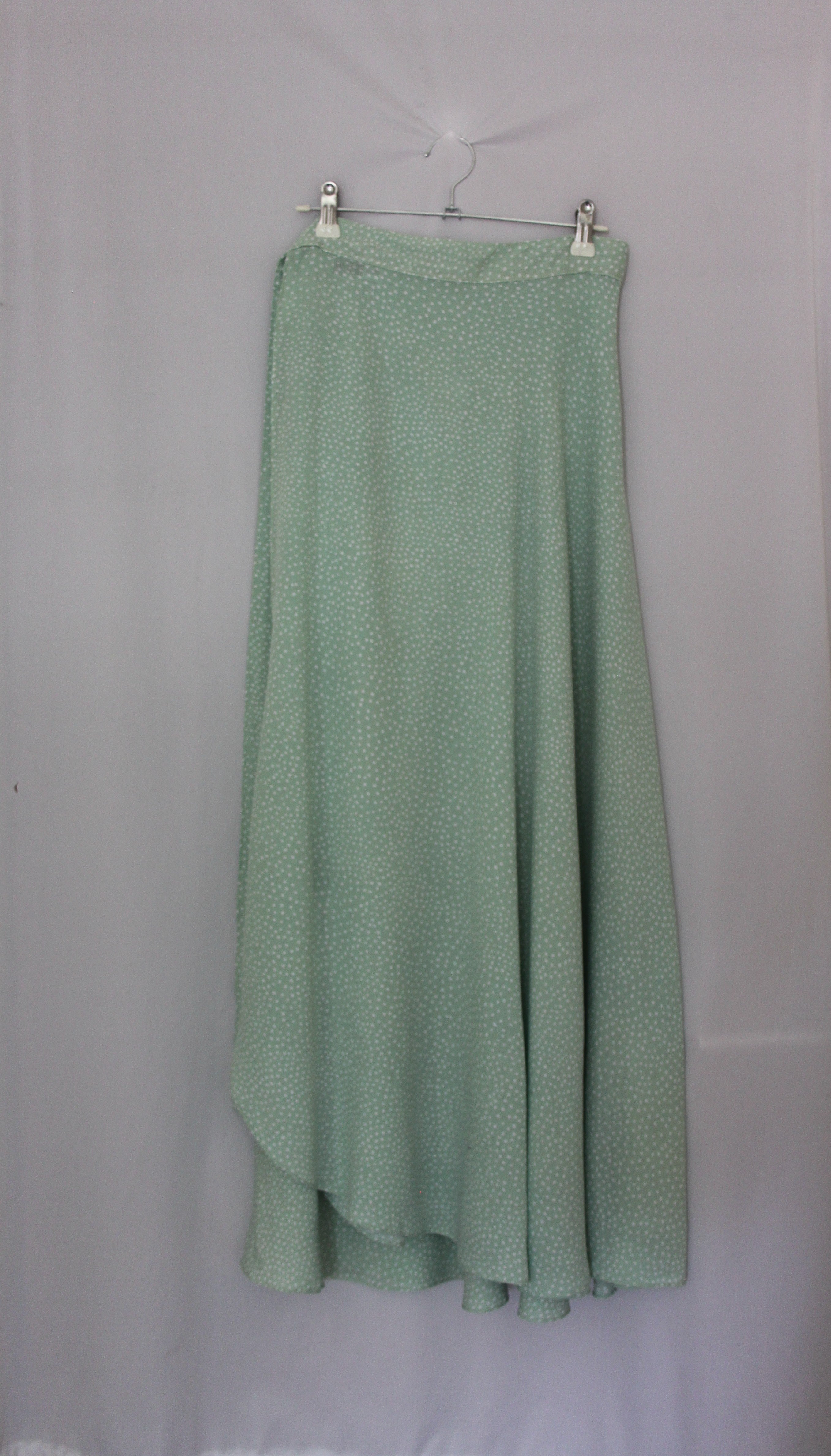 Soft Green Polka Dot