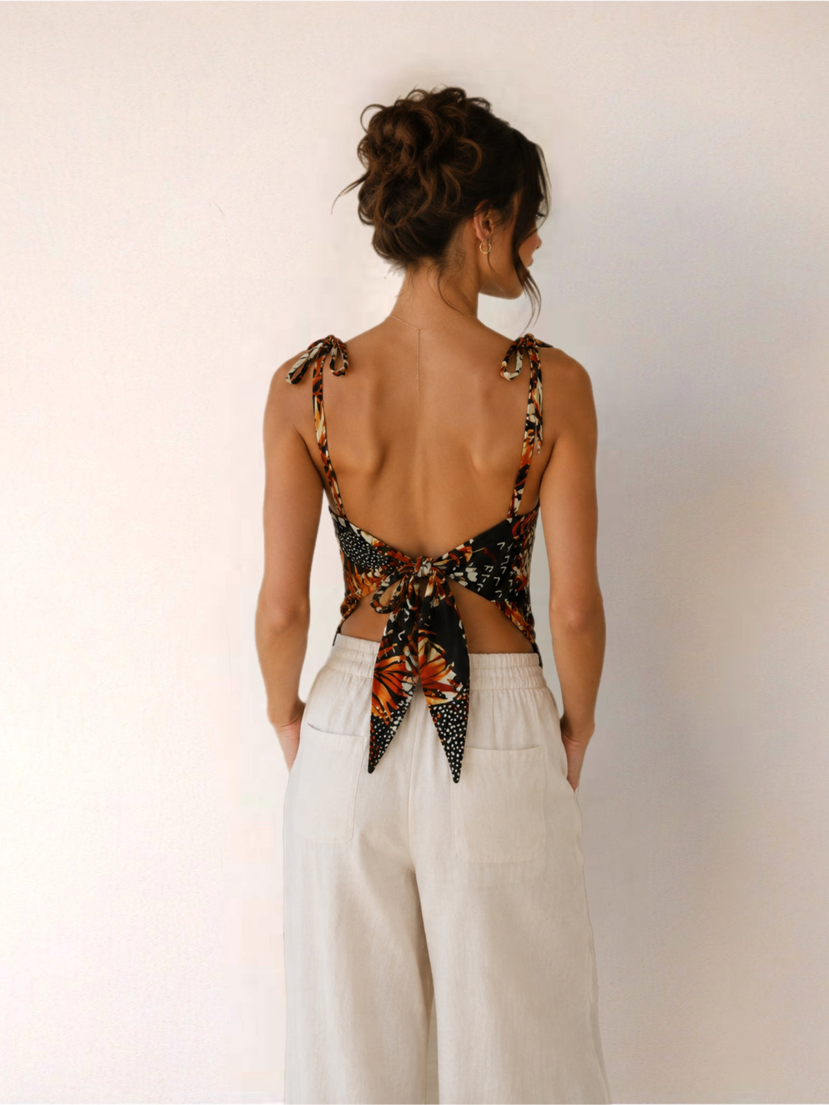 Strappy Tops - Tie Back