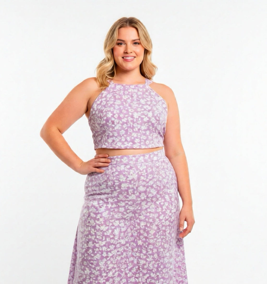 Lavender Flower - Top