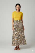 Yellow Leopard Print