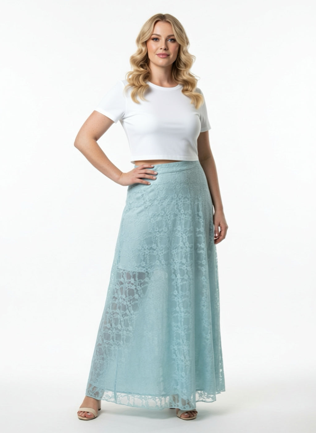 Light Blue Lace