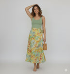 Yellow & Green Tie Dye