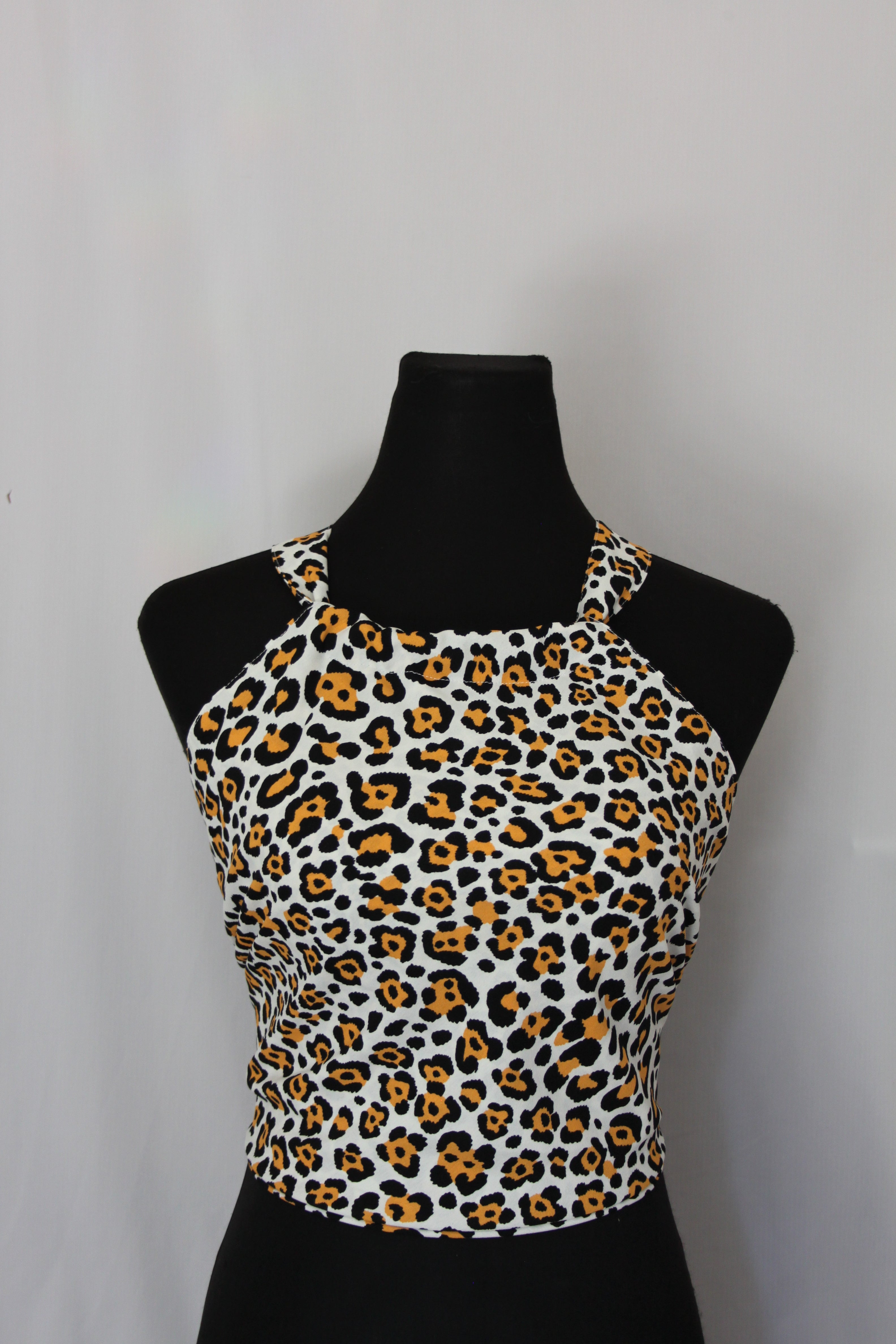 Yellow Leopard Print - Top