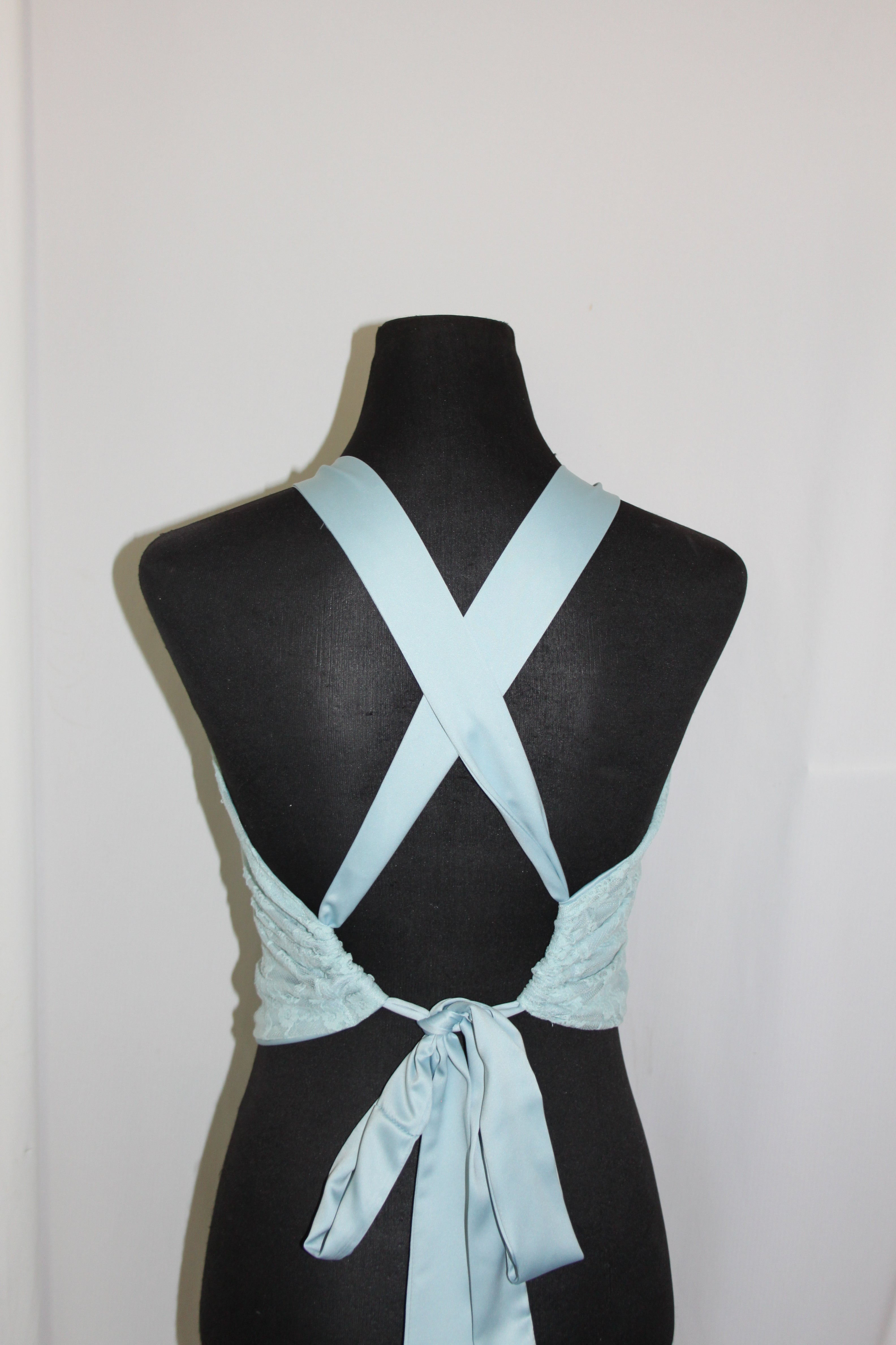 Light Blue Lace - Top