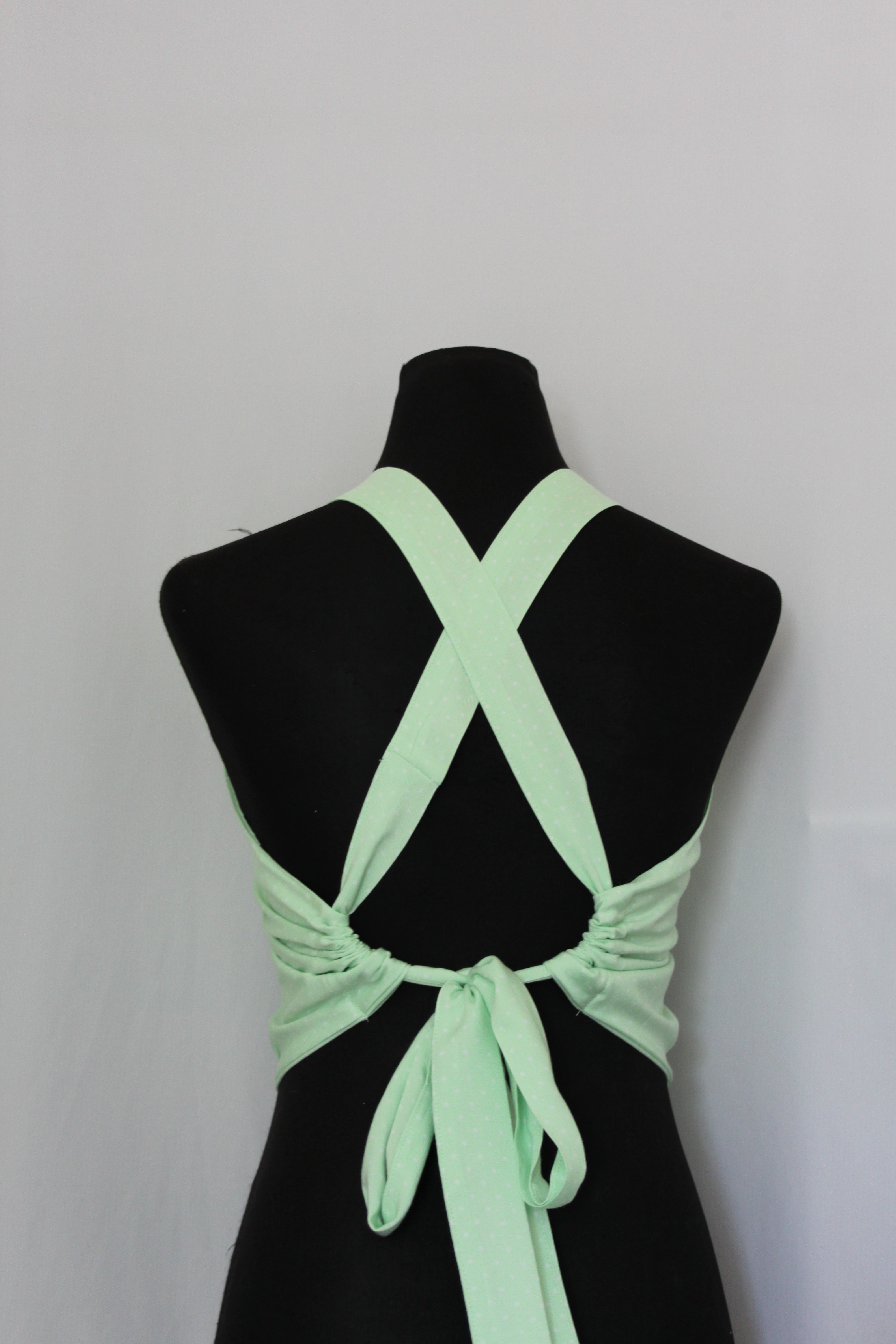 Lime Green Polka Dot - Top