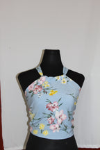 Pastel Blue Floral - Top