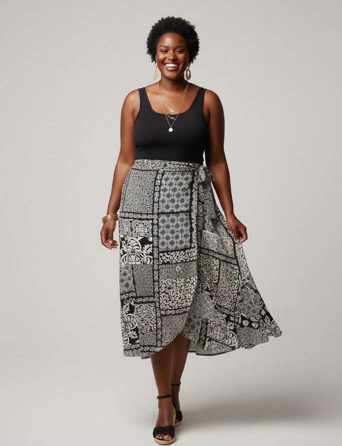 Black & White Patchwork